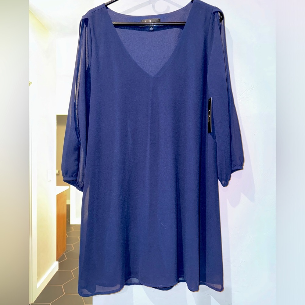 Lulus Navy Dress